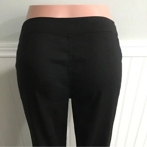 Eileen Fisher NWOT Straight Pants “Sample” Black Lightweight size Small (6-8) - Picture 4 of 10